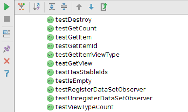 JUnit tests